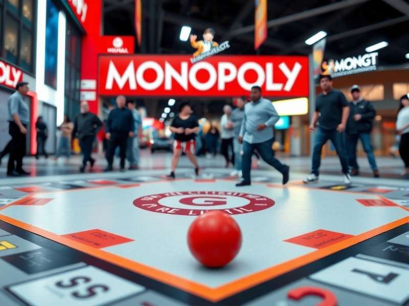 Gamer using dual monitors for Monopoly GO and strategy resources