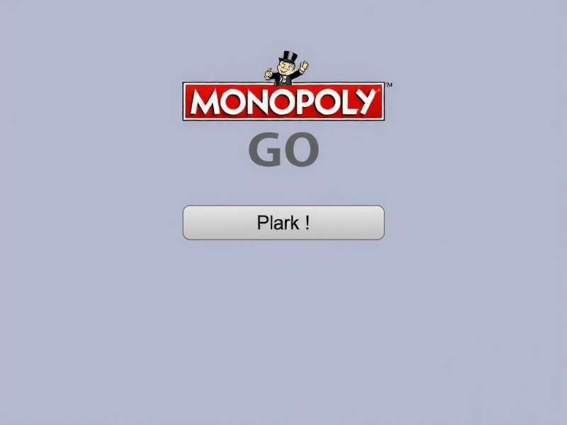 Monopoly GO gameplay screenshot showing board and dice