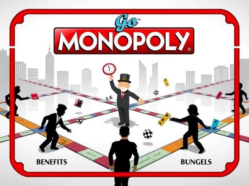 Monopoly GO gameplay showcasing dice rolls and properties