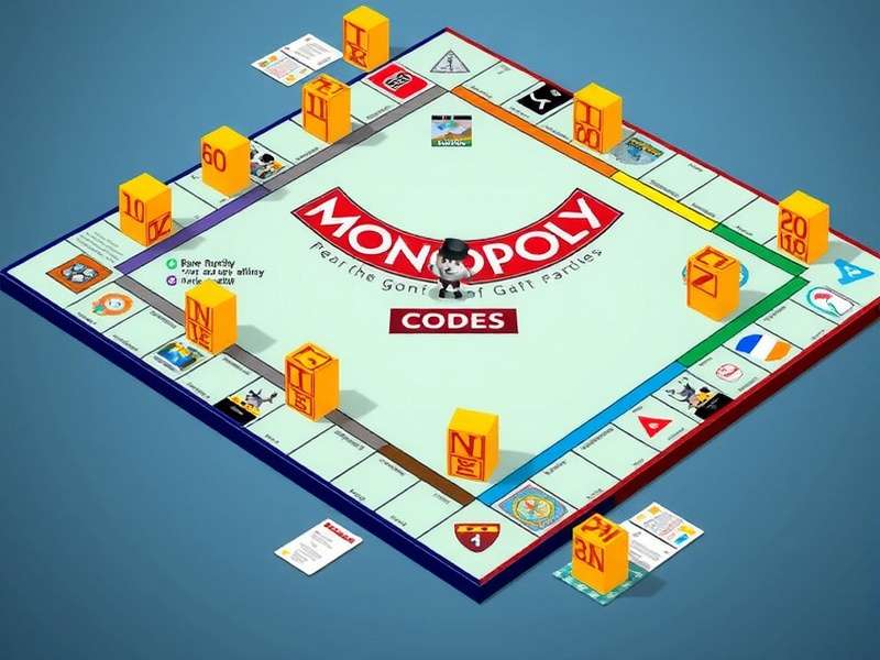 Monopoly Go Codes banner showing free dice and rewards