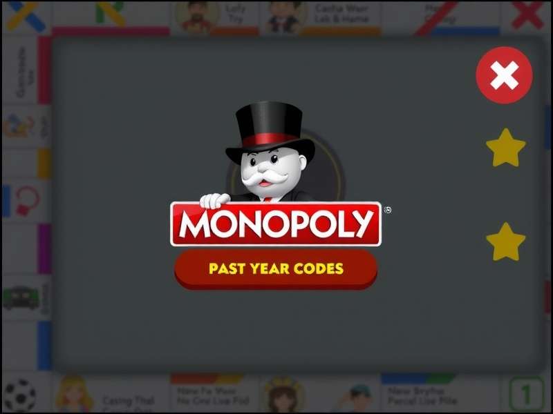 Monopoly GO codes redemption interface showing free dice and rewards