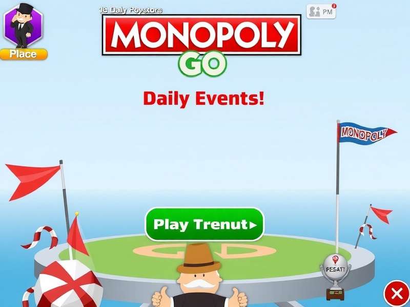 Monopoly GO Daily Events schedule and rewards overview