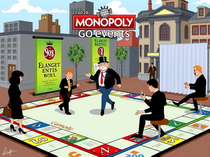 Monopoly GO Events overview with dice and trophy icons