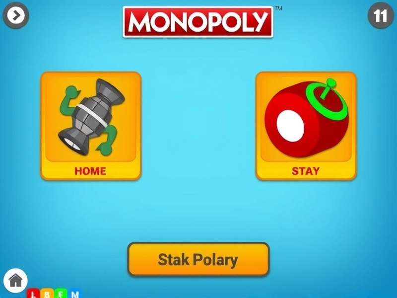 Monopoly GO game board with dice and free dice links banner