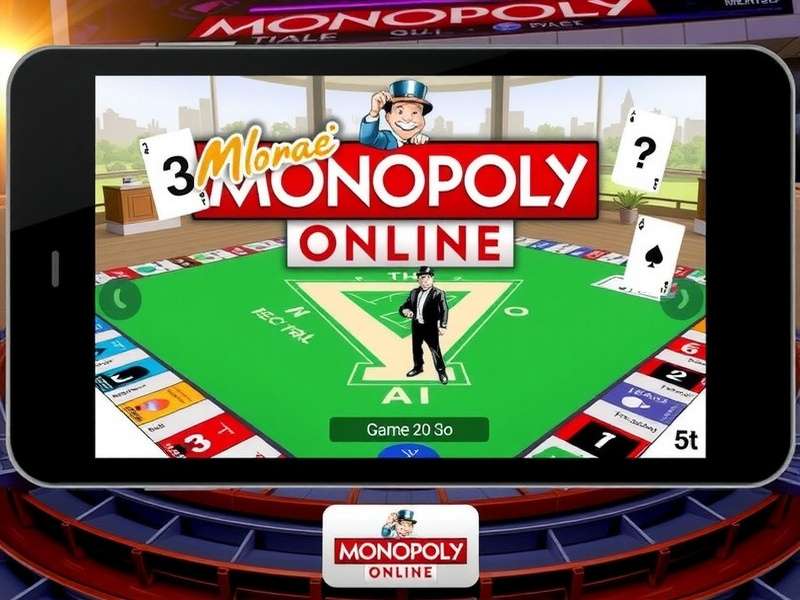Free Monopoly Online — Monopoly GO game board with dice and tokens